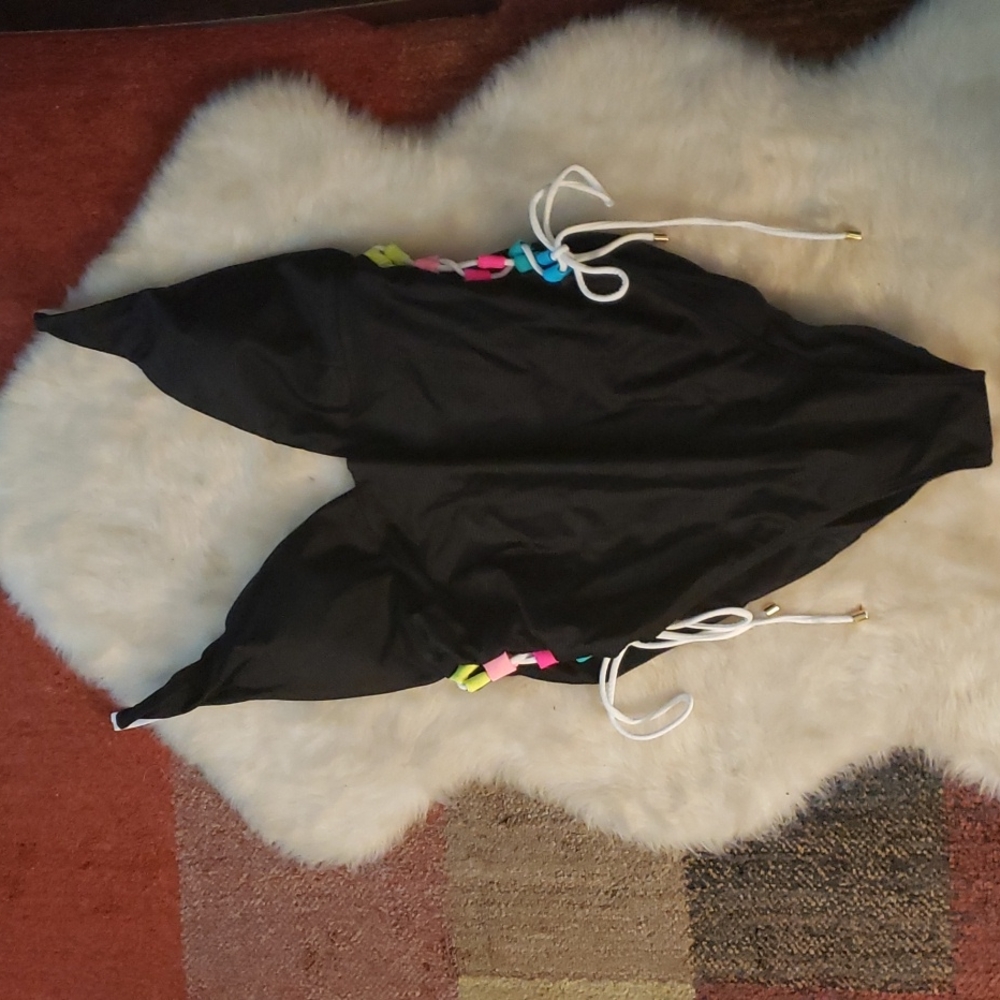 Brand New One Piece Sexy Low Cut Swim Suit! Size Xl
